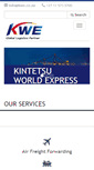 Mobile Screenshot of kwe.co.za